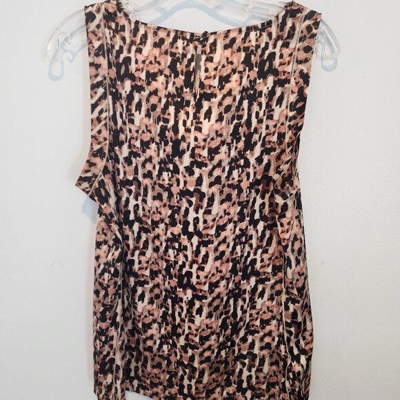 Ann Taylor Satin Cowl Neck Sleeveless Top, Size 10, Like New - Picture 2 of 6